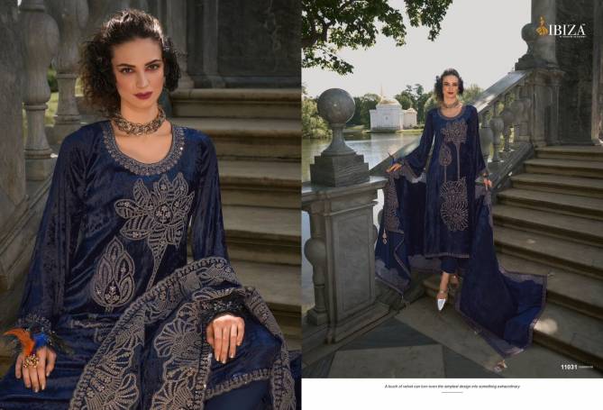 Makhmal Edit By Ibiza Velvet Designer Salwar Kameez Wholesale Shop In Surat
